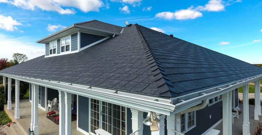 Euroshield Rubber Roof In Vermont Slate