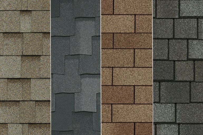 Different kinds of asphalt shingles for your roof